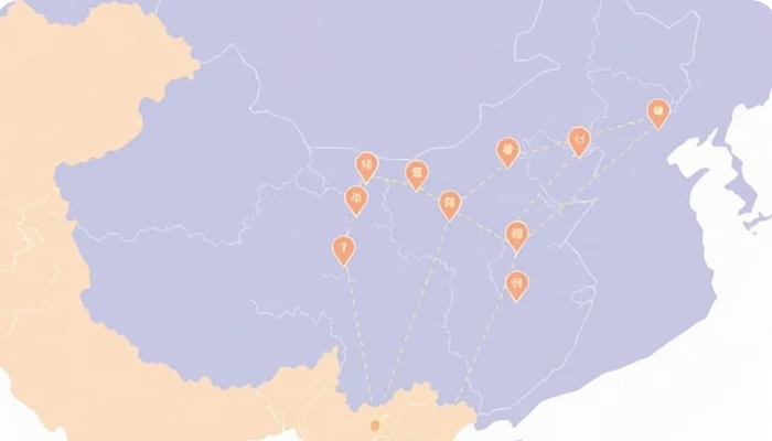 临沂物流区位地图